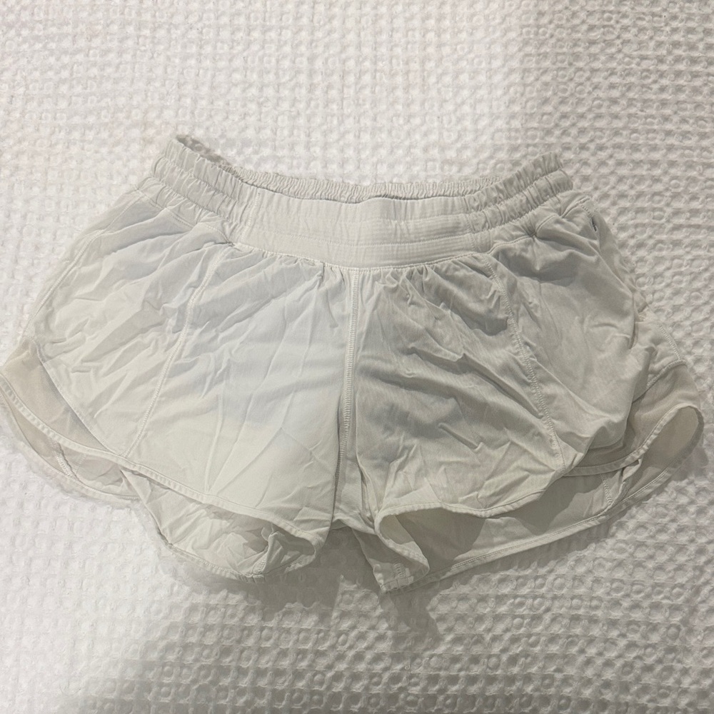 lululemon athletica White Athletic Shorts